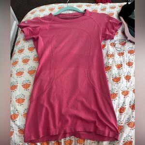 Pink Vintage lululemon Swiftly Tech Tee
